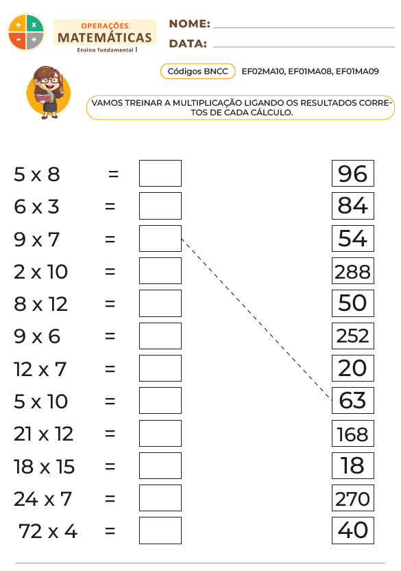 Atividades De Matemática 4 Operações  Matemática, Atividades de matemática,  Atividades de matemática divertidas