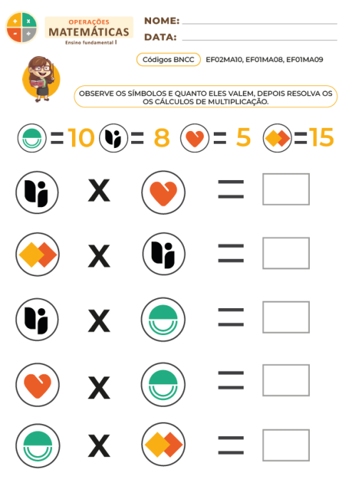 operações matemáticas - Operações Matemáticas